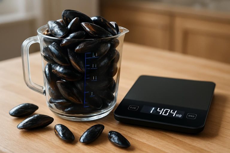 découvrez dans ce guide pratique combien pèse un litre de moules en kilogrammes pour mieux cuisiner et mesurer vos ingrédients avec précision.