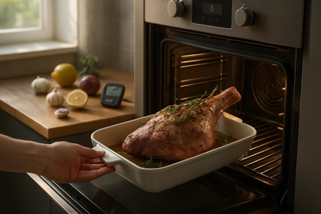 découvrez nos astuces pour réchauffer un gigot d'agneau tout en conservant sa tendresse et son jus, sans le dessécher.