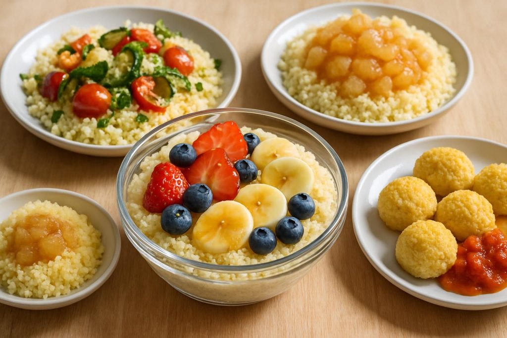découvrez des idées simples et délicieuses pour préparer des plats savoureux avec de la semoule cuite, parfaits pour tous les repas.