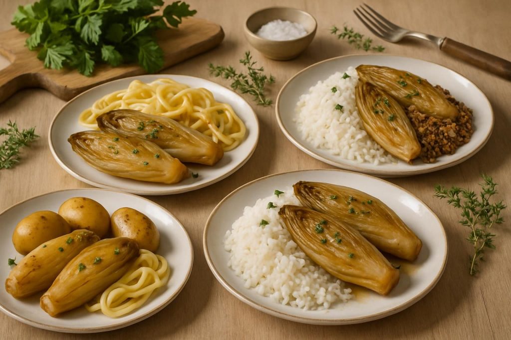 découvrez quels féculents choisir pour sublimer vos endives en cuisine et créer des plats équilibrés et savoureux.