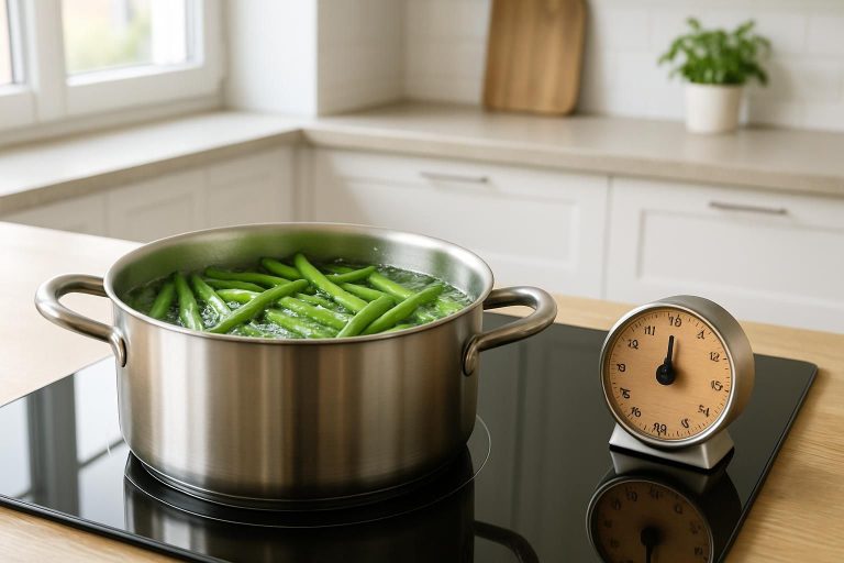 découvrez le temps de cuisson idéal des haricots verts à l'eau pour des légumes croquants et savoureux. astuces et conseils pour réussir à coup sûr.